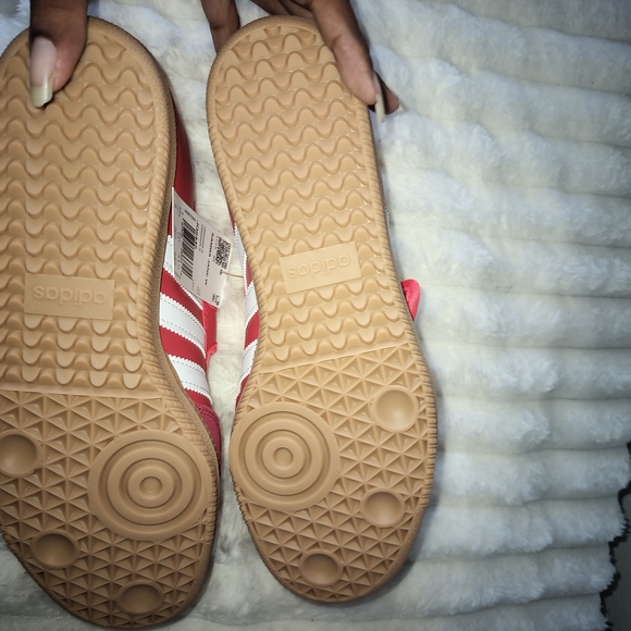 Adidas Samba Jane Women’s Mary Jane Sneakers in Red Size 9 - Picture 6 of 8